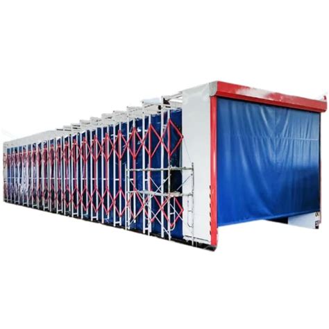 Folding Cabin Telescopic Spray Paint Booth Support Customization