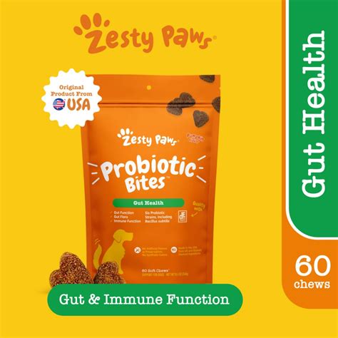 Zesty Paws Best Selling Supplements For Dogs Aller Immune Bites 8 In