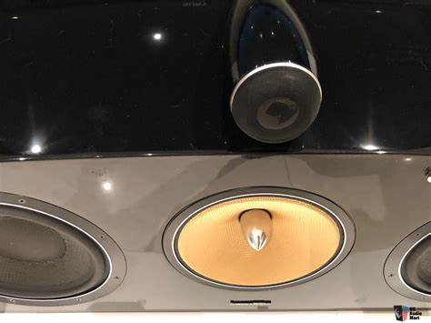 B W Htm D Center Channel Speaker Bowers Wilkins Gloss Black Photo