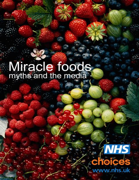 Miracle Foods Myths And The Media