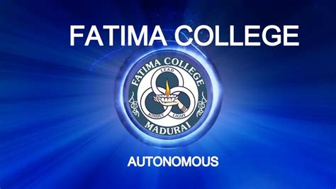 Fatima College Brochure Youtube