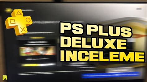 Yen Ps Plus Deluxe Aldim Nceleme Youtube