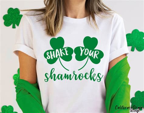 Shake Your Shamrocks Svg Funny St Patricks Day Svg Png St Patricks