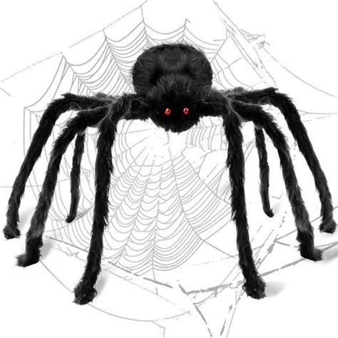 Holiday Halloween Decorations35inch Scary Giant Halloween Spider