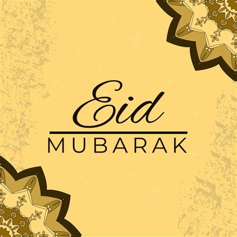 Diseño islámico de eid mubarak se puede usar una tarjeta de