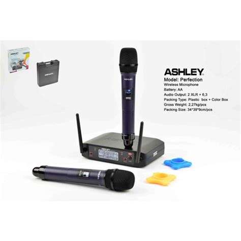 Jual Mic Wireless Ashley Perfection Original Ashley Perfection Free