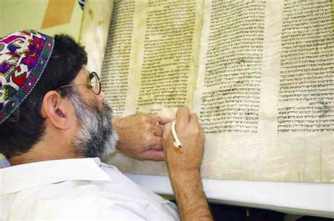 Torah Scribe Paying A Visit