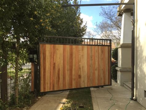 Wrought Iron Wood Gates