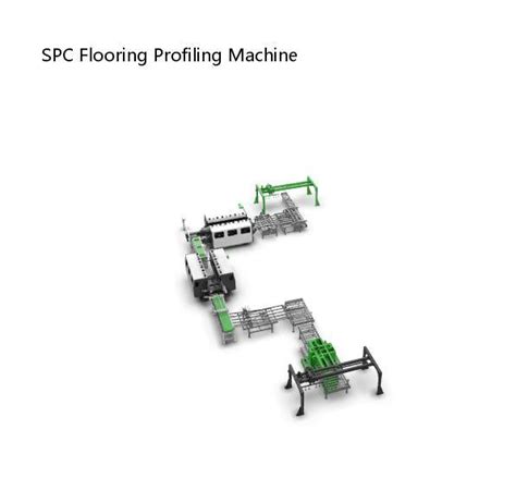 WPC Flooring Production Starsplas Electric Control Profiling Machine