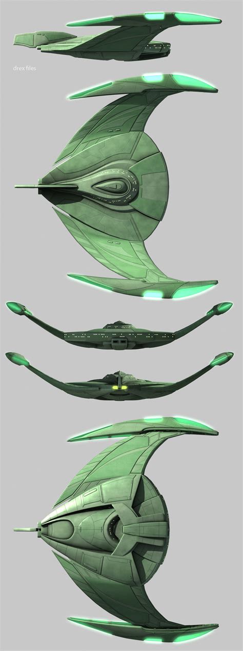 Romulan Bird of Prey | Paperstarships