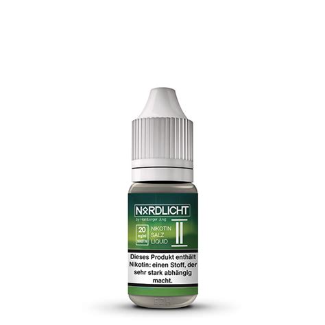 NORDLICHT By Hamburger Jung II Nikotinsalz Liquid 10 Ml ZAZO