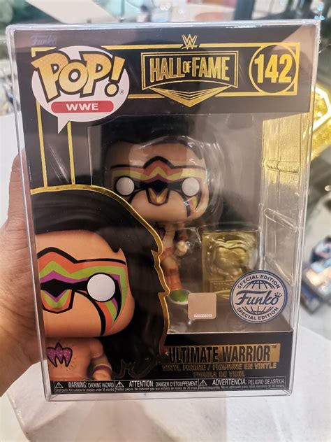 WWE Ultimate Warrior Hall Of Fame Funko Pop Hobbies Toys Toys