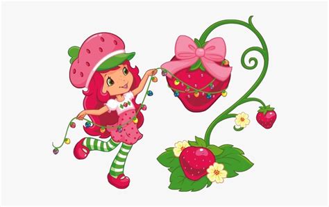 Strawberry Clipart Strawberry Shortcake Cute Strawberry Shortcake Cartoon Hd Png Download