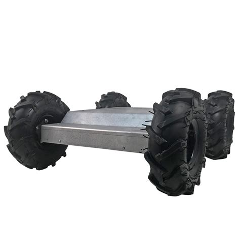 Prebuilt 4wd Ig42 Sb Custom Length Assembled Robot With Cover And 10 Inch Tiller Tires Sold