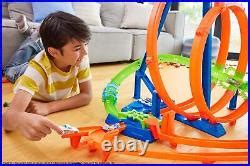 Car Track Set Hot Wheels Toy Car Track Set Action Epic Crash Dash