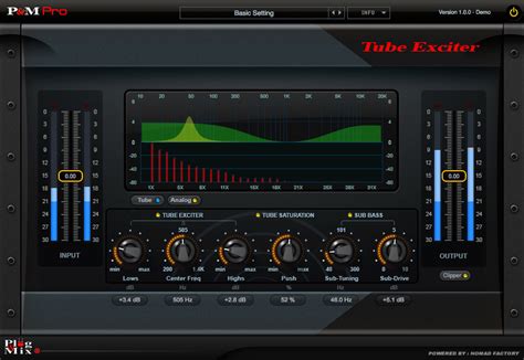 KVR: Tube Exciter by Plug & Mix - Exciter / Enhancer VST Plugin, Audio ...