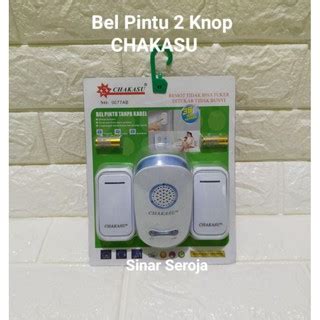 Jual Bell Bel Pintu Rumah Wireless Tombol Tombol Chakasu