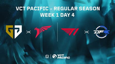 T Vs Dfm Vct Pacific Regular Season Week Day Youtube