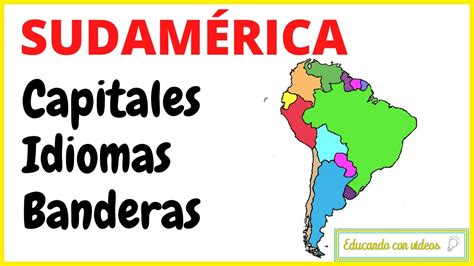 Países de America del Sur División Política Principales