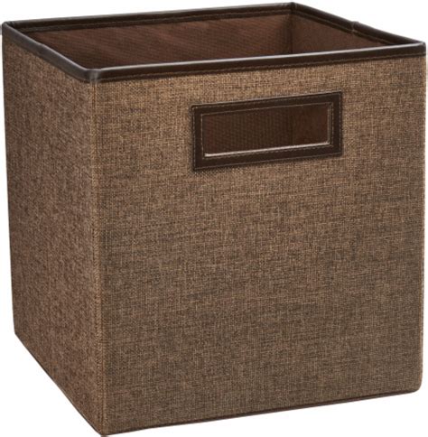 Closetmaid Decorative Storage Fabric Bin Toffee 11 In Ralphs