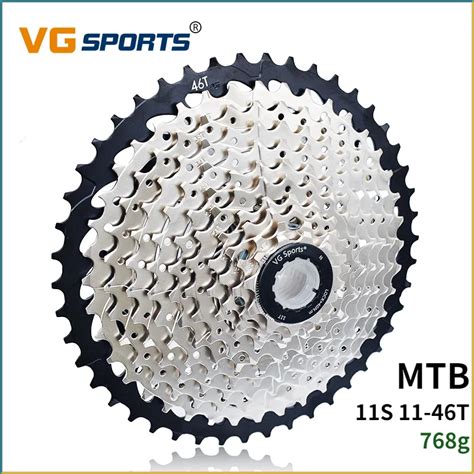 VG SPORTS 11 Speed Cassette 11 46T MTB Mountain Bike Freewheel K7 11v