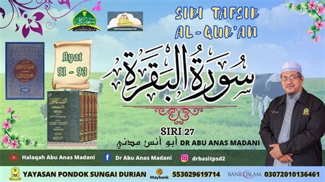 AAM 2023 Al Baqarah 27 91 93 Yahudi Tak Terima Quran Mereka Bunuh