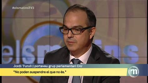 TV3 Els Matins Turull Si el TC intenta suspendre el 9 N farà un