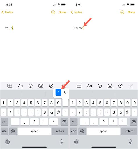 How To Use Degree Symbol On Iphone Easy Tips Techsynchron