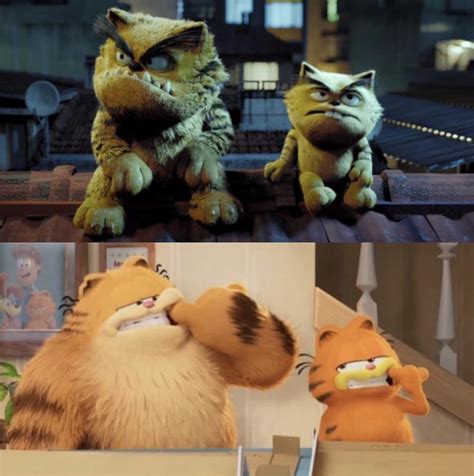 The new movie Garfield trailer seems familiar : r/Schaffrillas