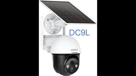 DEKCO DC9L CAMERA SETUP GUIDE YouTube