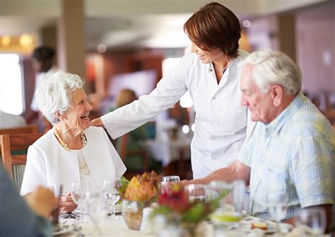 Best Nursing Home Dining Room Stock Photos, Pictures & Royalty-Free Images - iStock