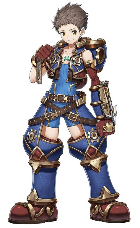 Rex Character Art From Xenoblade Chronicles 2 Art Illustration