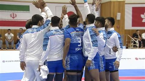 Asian Kabaddi Championships India Continue Winning Run With