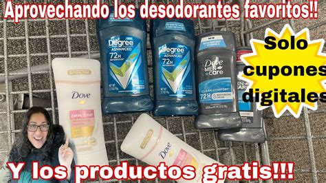 Vámonos que hay productos gratis Y los desodorantes a un super