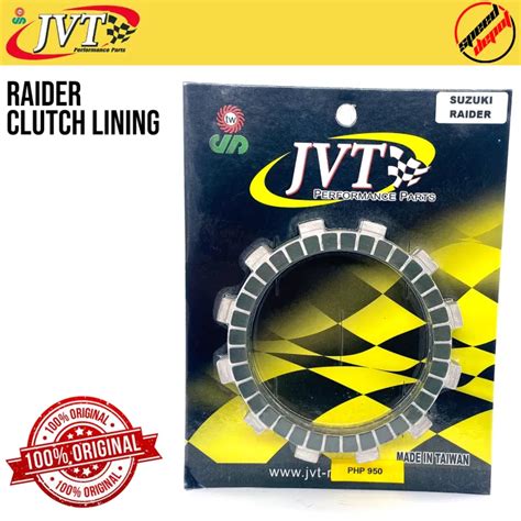 Jvt Clutch Lining Suzuki Raider Lazada Ph