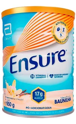 Suplemento Nutricional Ensure Baunilha 850g Frete grátis