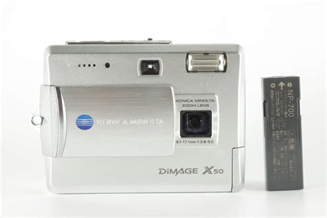 【やや傷や汚れあり】★実用美品★ Konica Minolta コニカミノルタ Dimage X50 ★動作ok★13360の落札情報詳細