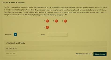 Solved The Figure Shows Four Identical Conducting Sp