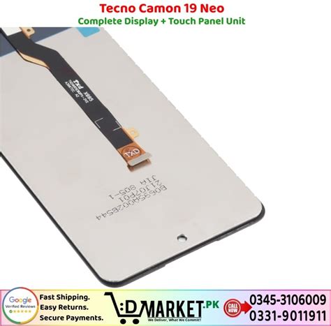 Tecno Camon 19 Neo LCD Panel Price In Pakistan Fast Secure