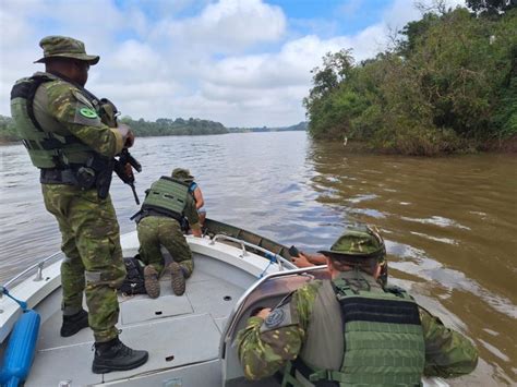 Comando Ambiental Flagra Pesca Irregular No Rio Taquari Grupo A Hora