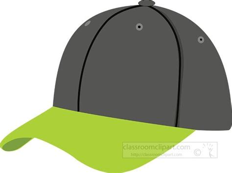 baseball hat clipart - Classroom Clipart