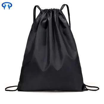 D D Drawstring Polyester Nylon Gym Bags Drawstring Bag