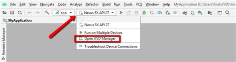 Why AVD Manager Options Are Not Showing In Android Studio Stack Overflow