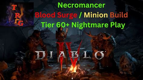 Necromancer Blood Surge Minion Build Youtube