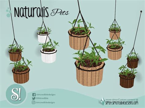 The Sims Resource Naturalis Pets Hanging Plants