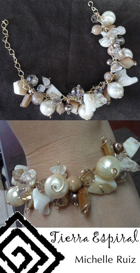 Pulsera De Perlas Y Conchas Pearls Diy Jewelery Pearl Necklace Beads