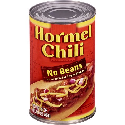 Hormel Chili No Beans Hero