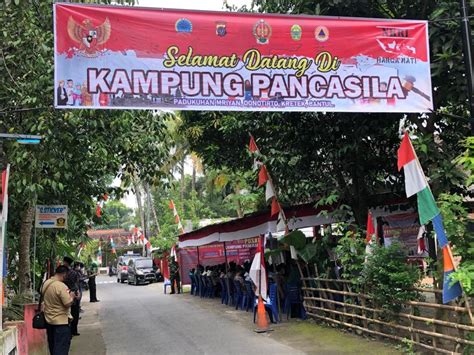 PEMBENTUKAN KAMPUNG PANCASILA PADUKUHAN MRIYAN Website Kalurahan