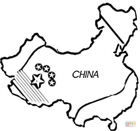 Free Map Of China Coloring Page Download Free Map Of China Coloring