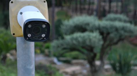 CCTV security camera operating outdoor 35590663 Stock Video at Vecteezy